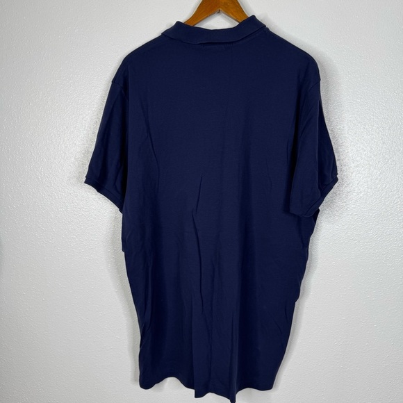 U.S. Polo Assn Navy Luxury Feel Polo Shirt Size XXL - Picture 2 of 3